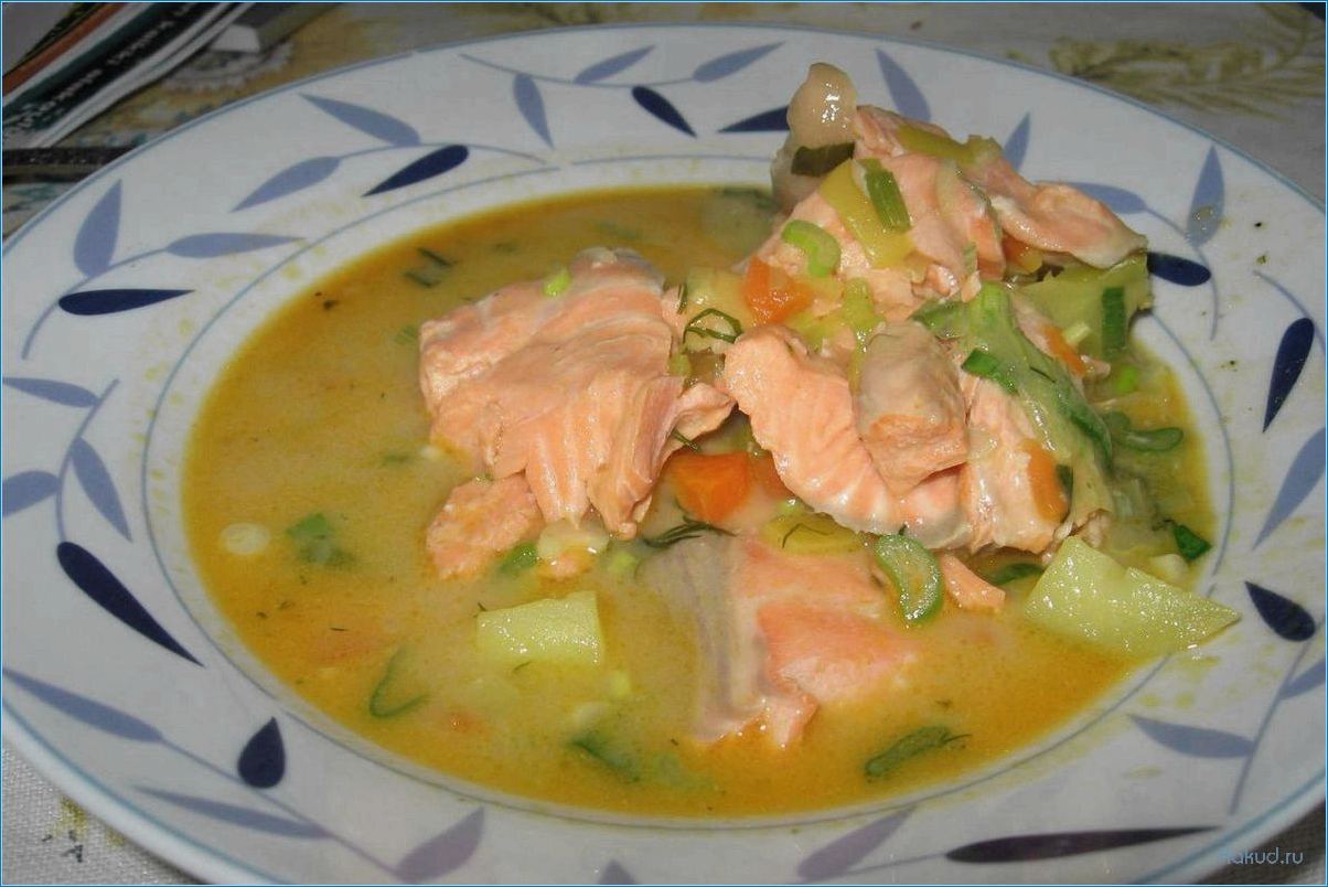 Рыбный суп из камбалы