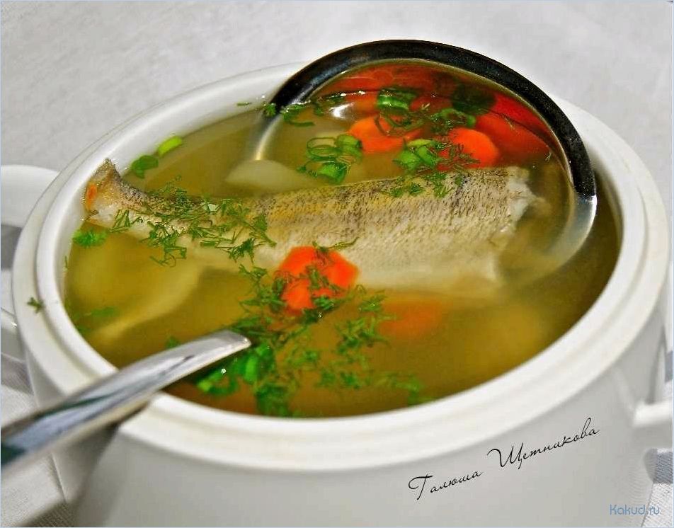 Рыбный суп из жереха