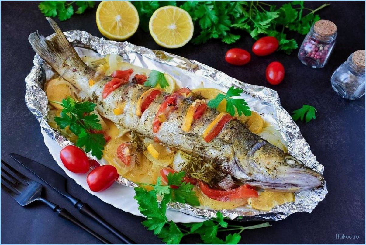 Блюда рыбы судака