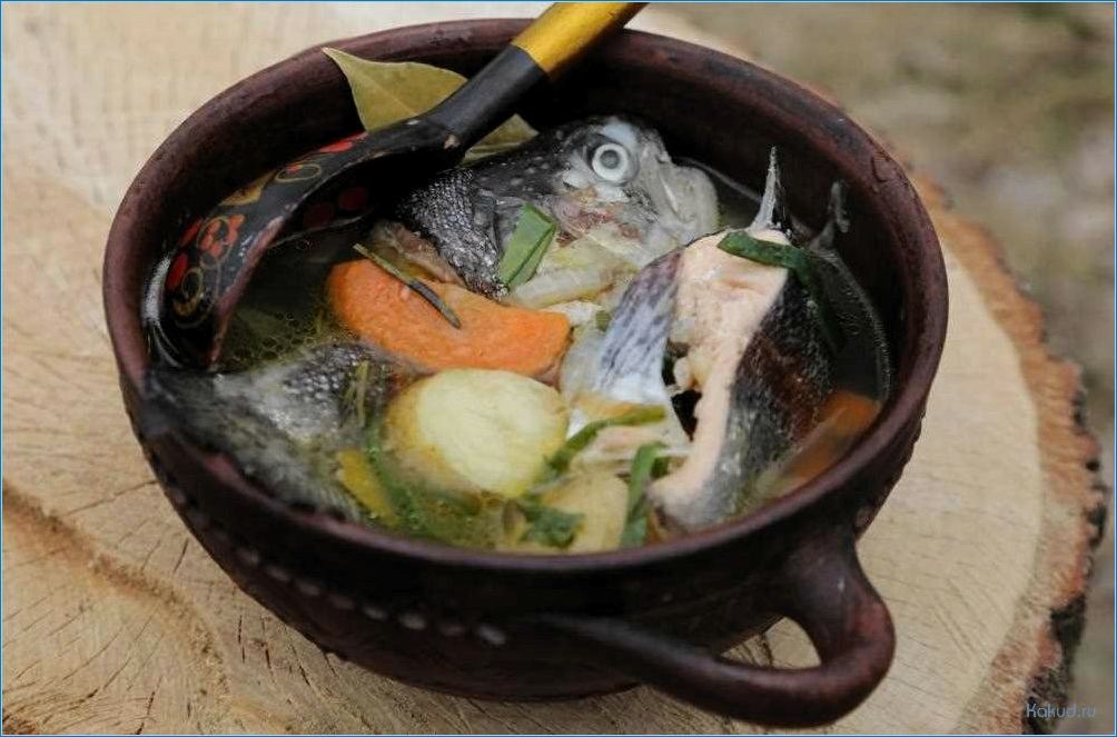 Голец суп рыбный