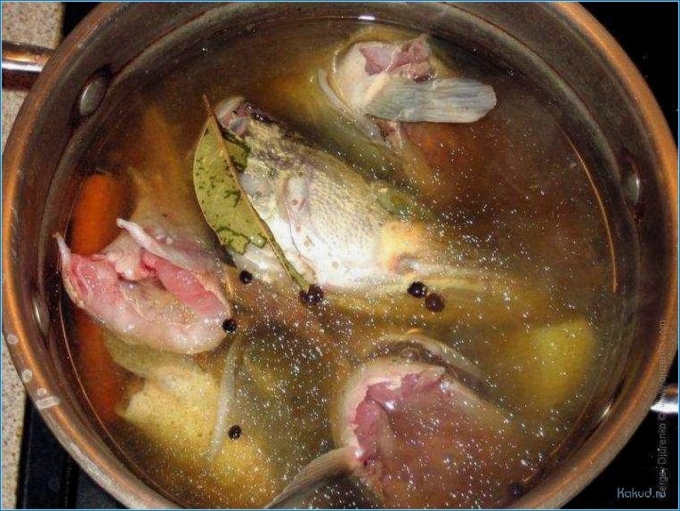 Голец суп рыбный