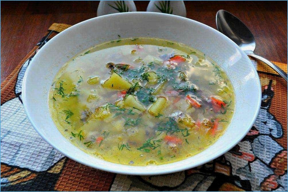 Рецепт недорогого рыбного супа