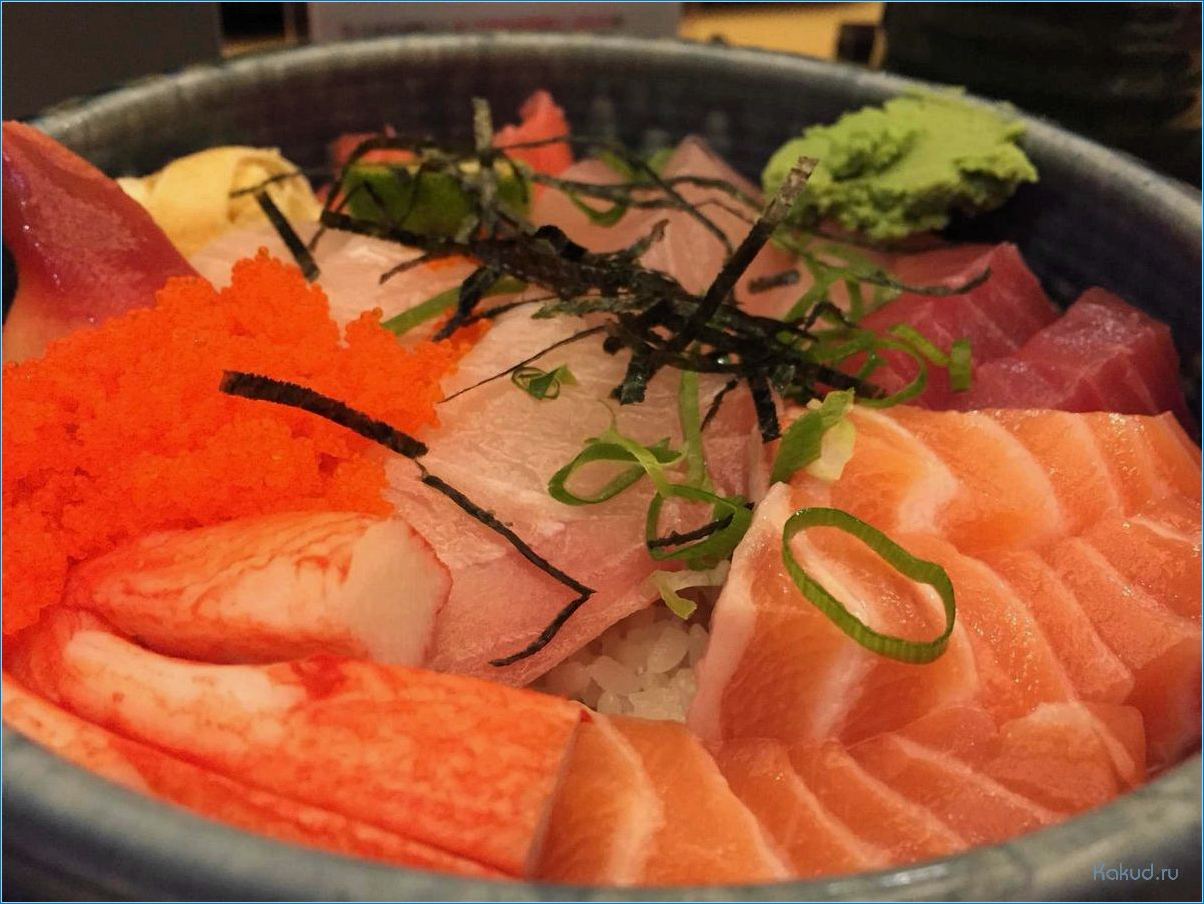 Вкусные и популярные японские блюда с рыбой