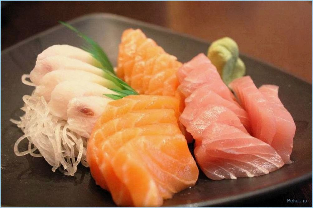 Вкусные и популярные японские блюда с рыбой