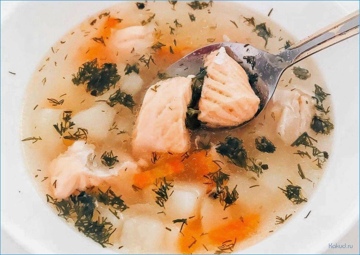 Рыбный суп для годовалого ребенка