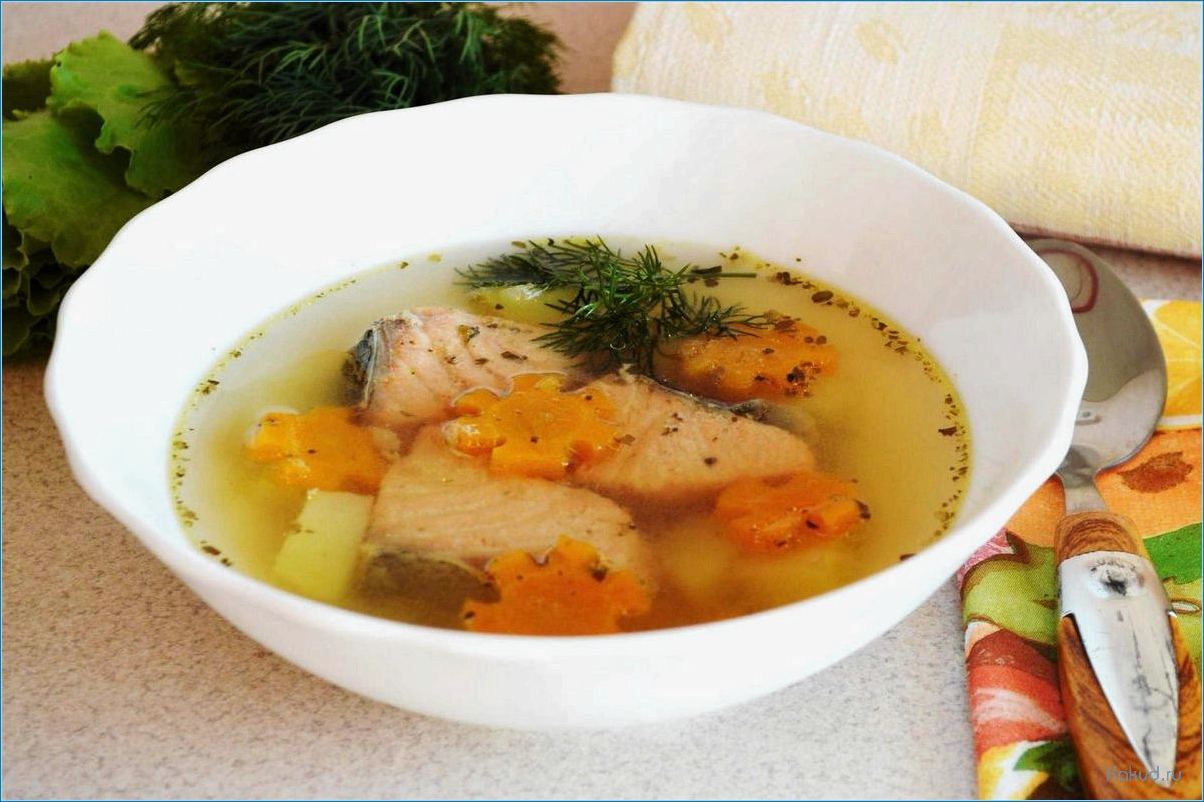Рыбный суп для годовалого ребенка