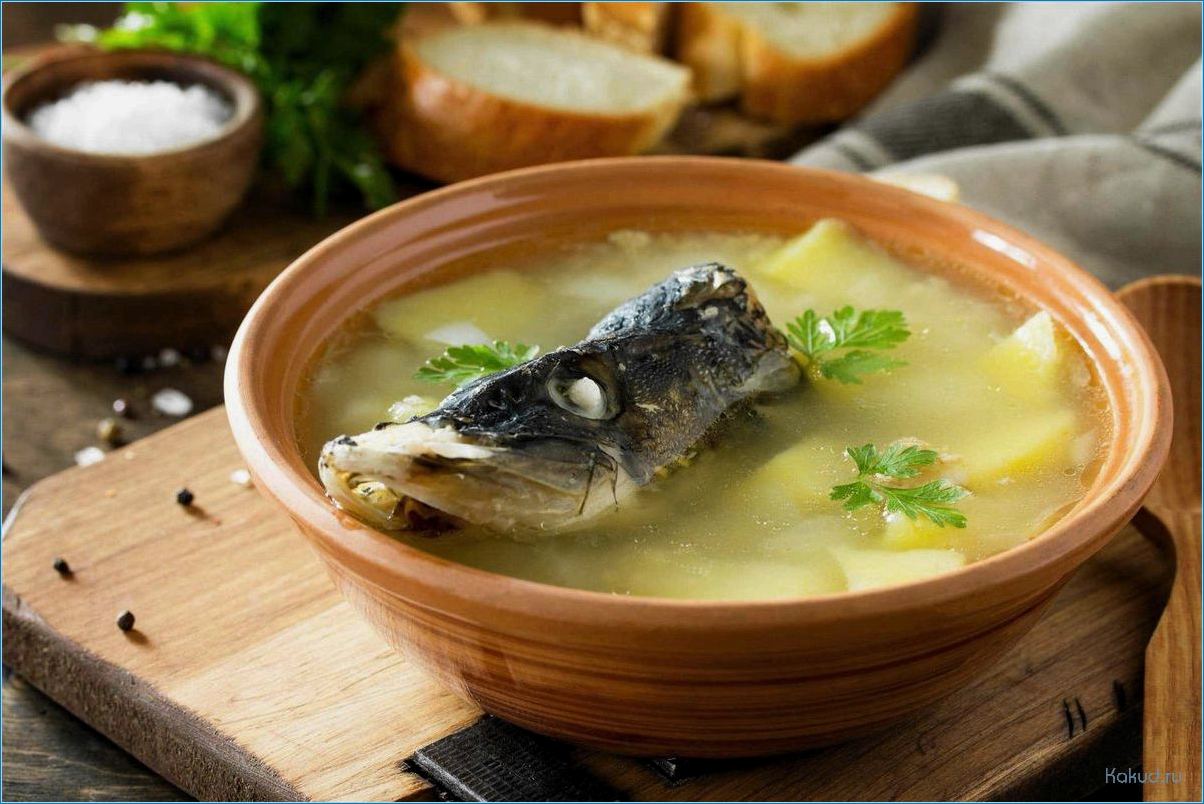 Рыбный суп из линя