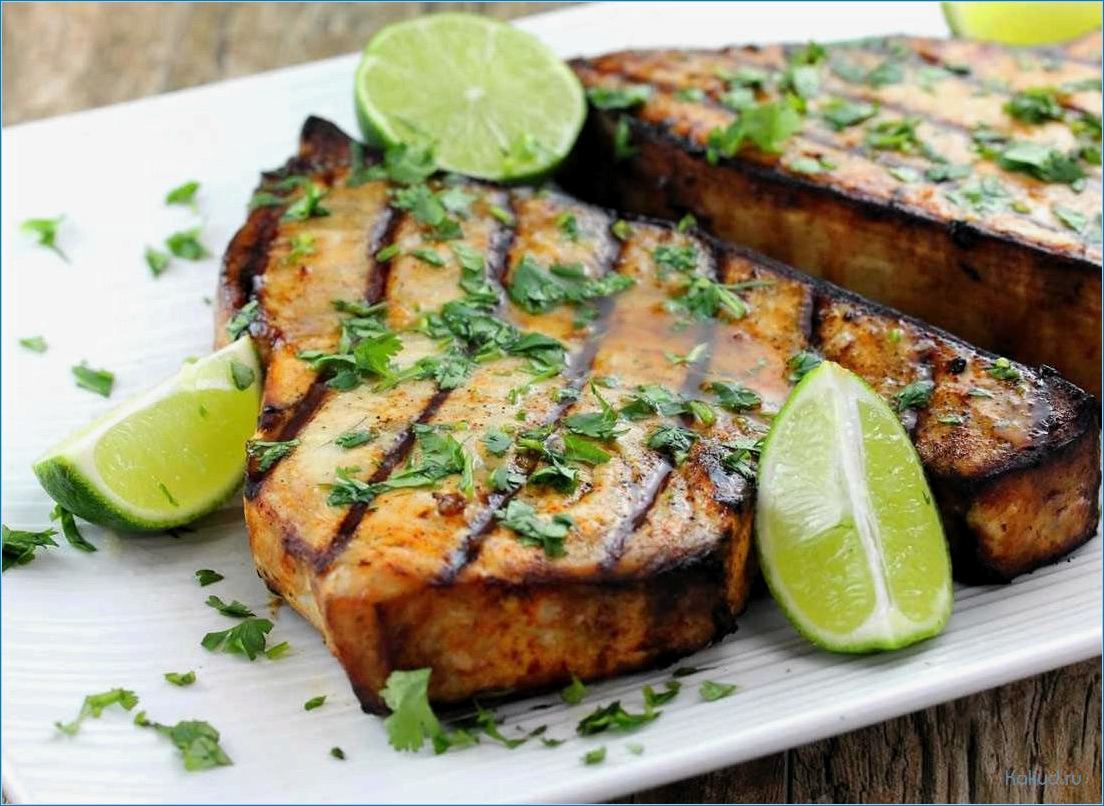 Блюда из рыбы меч: рецепты и секреты приготовления