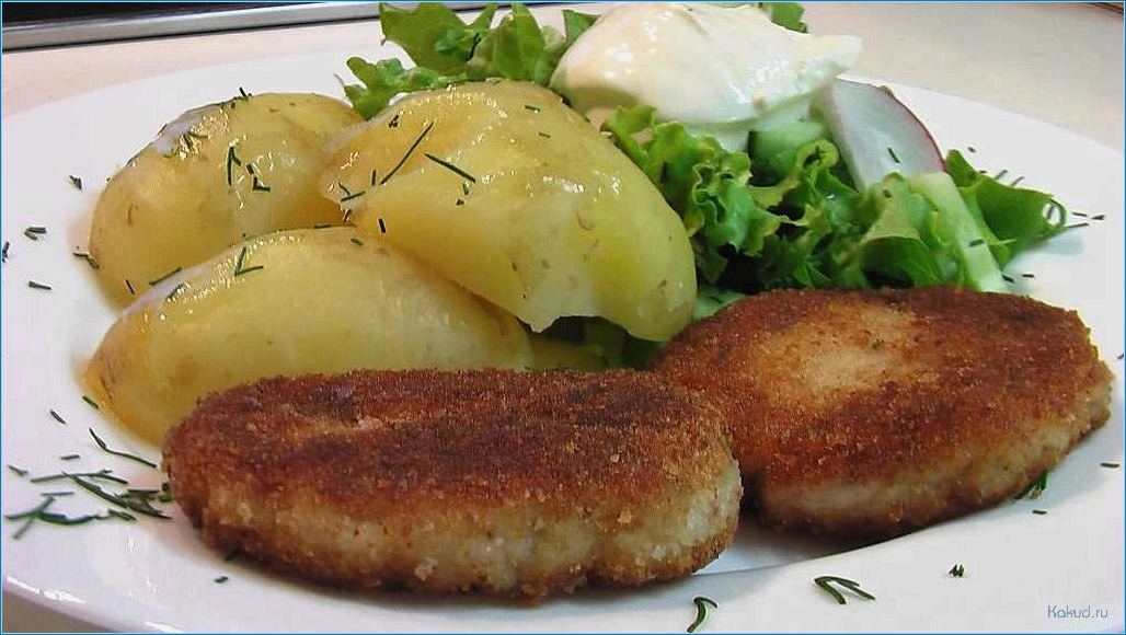 Вкусные блюда с картофелем и рыбой