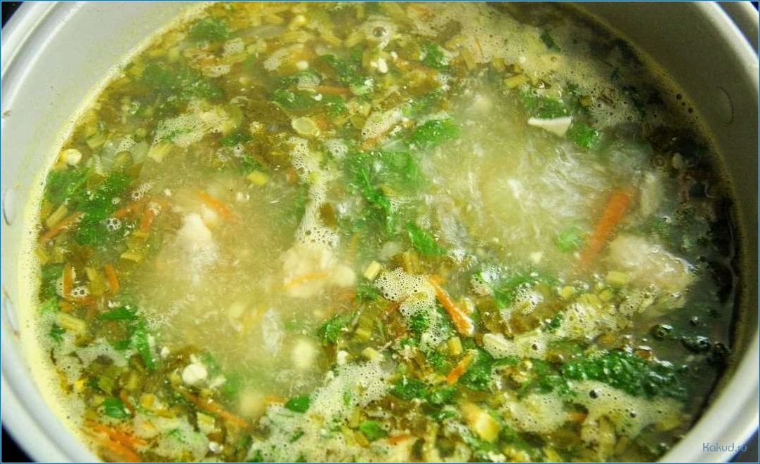 Как приготовить вкусный рыбный суп с добавлением крапивы?