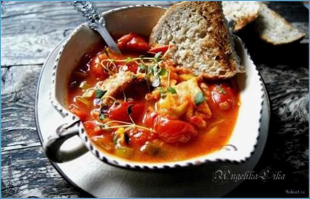 Тунисский рыбный суп: рецепты и секреты приготовления