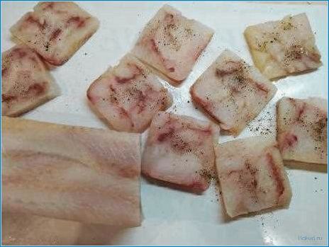 Блюда из рыбы брикеты