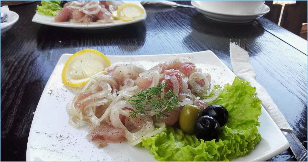 Рецепт блюда сугудай из рыбы