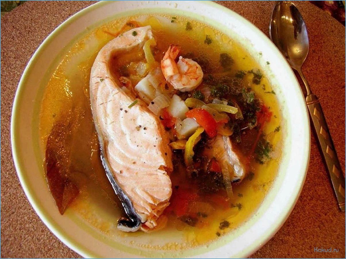 Рыбный суп из осетра