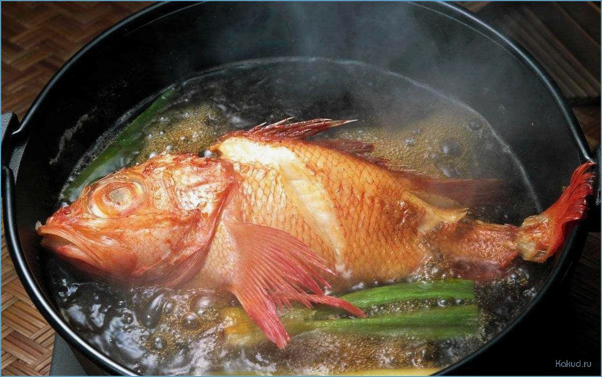Как приготовить уху рыбную