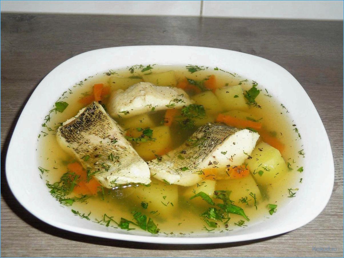 Рыбный суп из корюшки