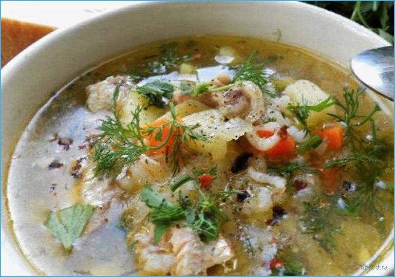 Рыбный суп из сардин