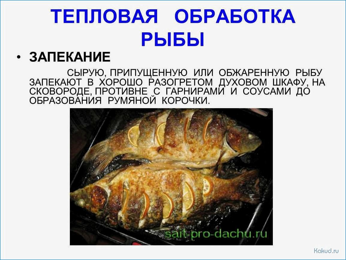 Разнообразие блюд из рыбы: идеи и рецепты