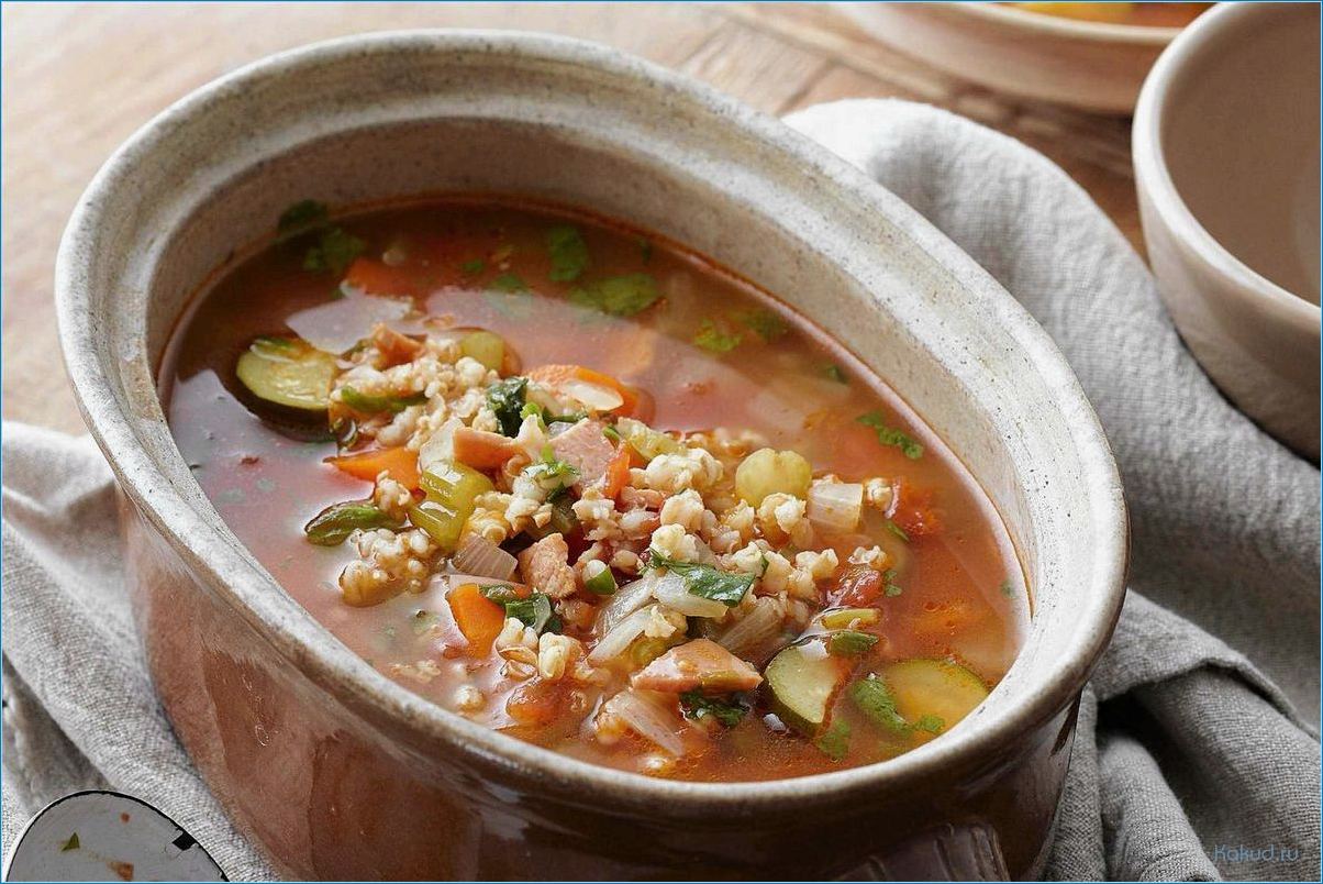 Вкусный и питательный рецепт рыбного супа с добавлением ароматной гречки