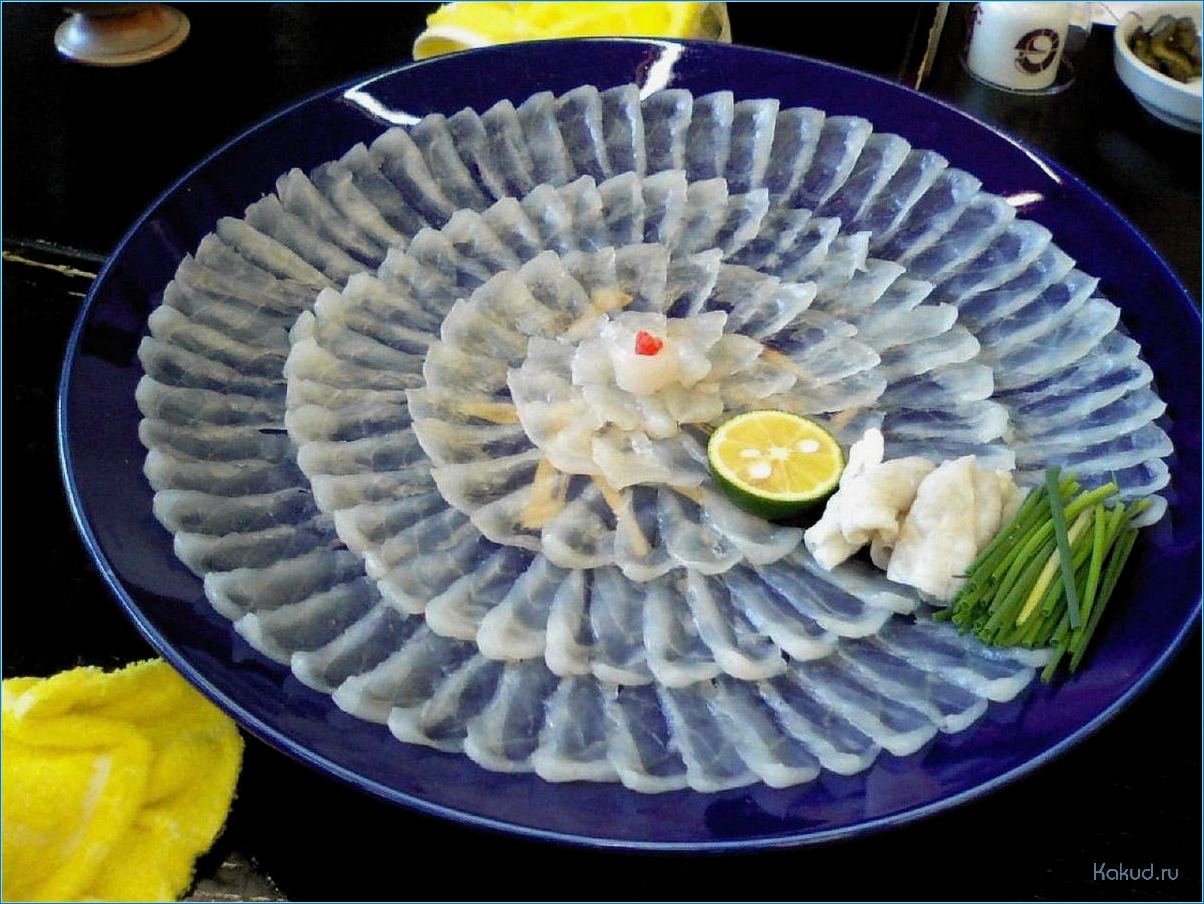 Блюда из рыбы в Японии: традиционные рецепты и особенности приготовления