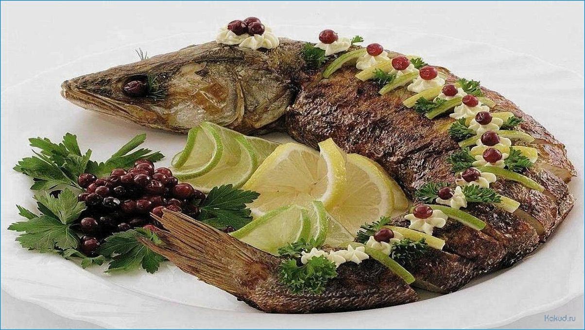 Декорируем блюдо рыба