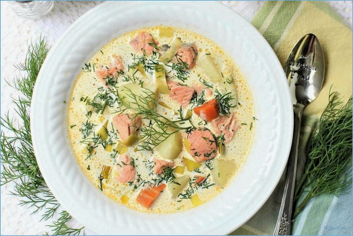 Вкусный и питательный рецепт овсяного рыбного супа для здорового питания