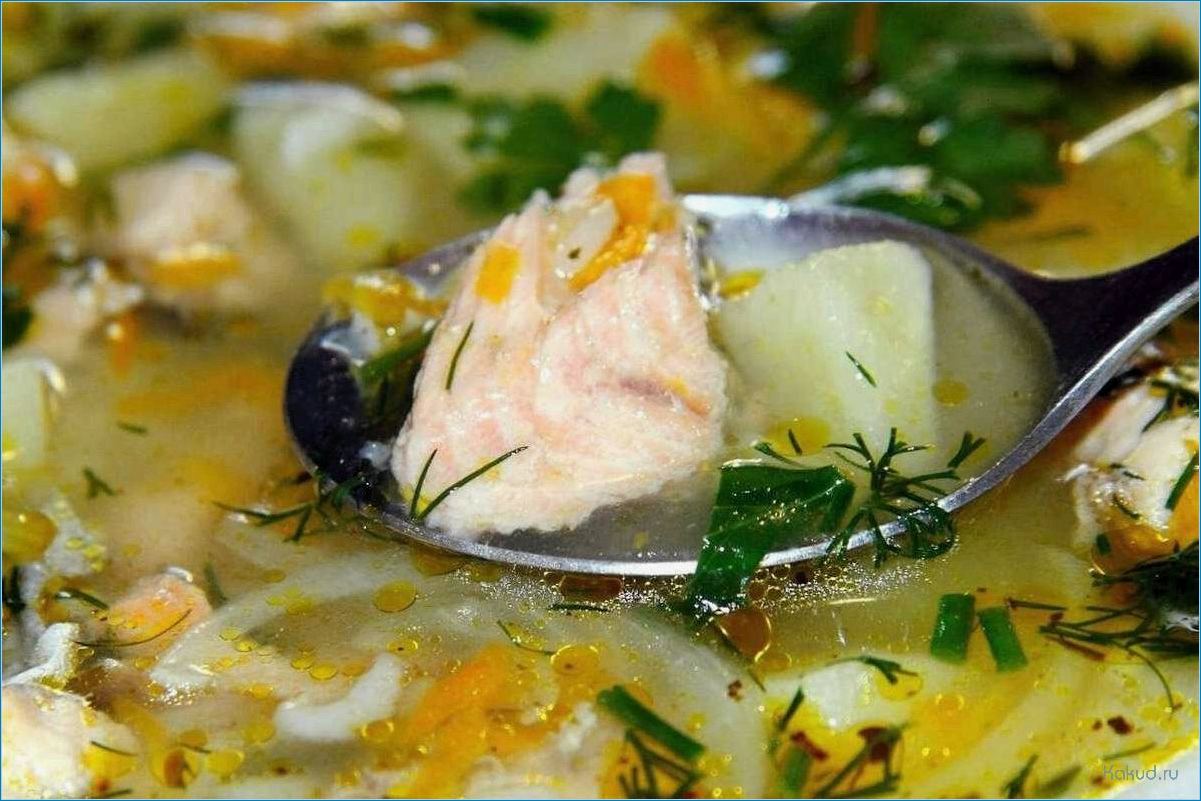 Как приготовить вкусный и питательный рыбный суп на основе свежего кижуча