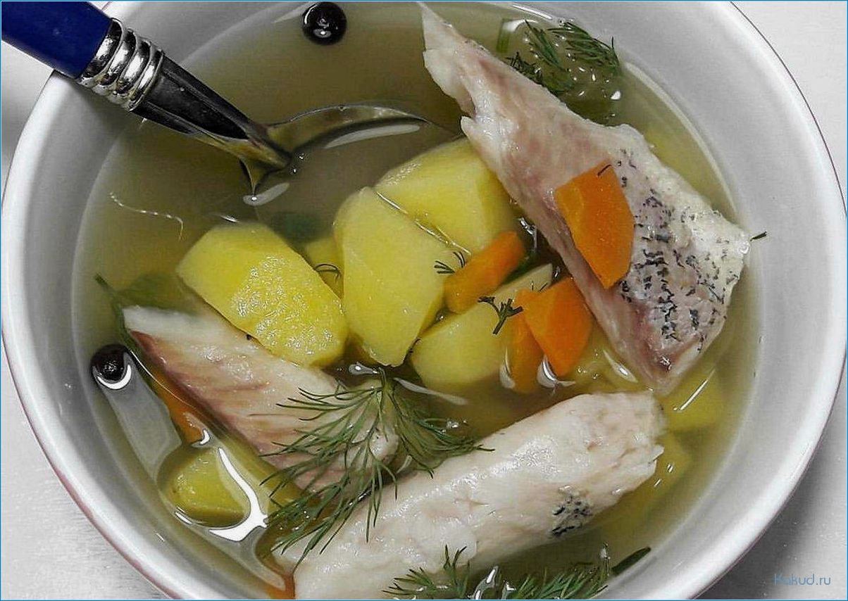 Рыбный суп плотва