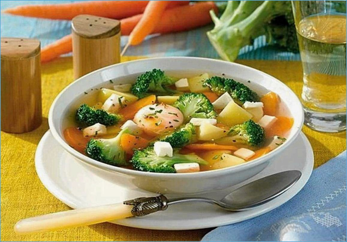 Вкусный и полезный рецепт рыбного супа с добавлением свежей брокколи