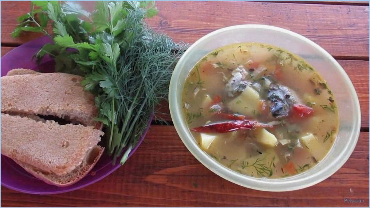 Рыбный суп из сардины