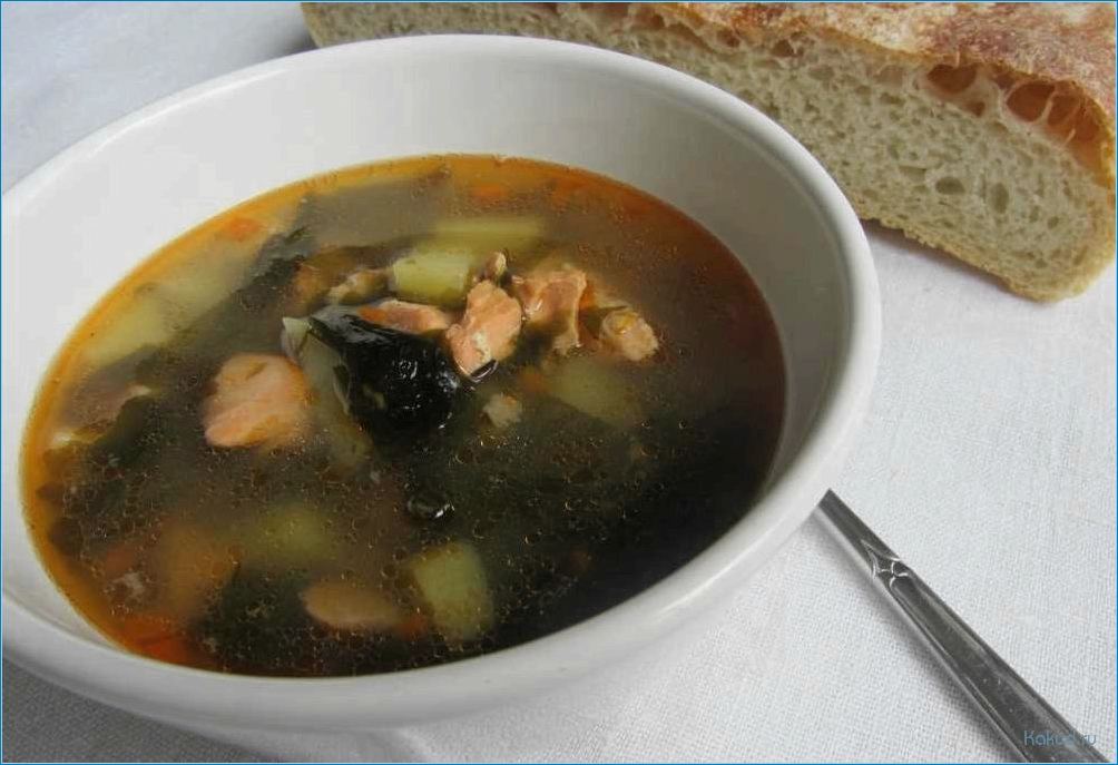 Рыбный суп из путассу