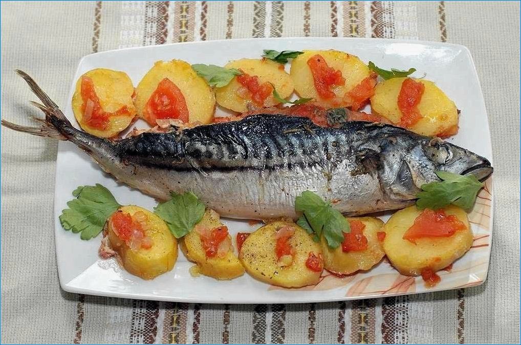 Как запечь рыбу на блюде