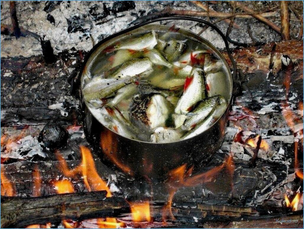 Рыбный суп на мангале