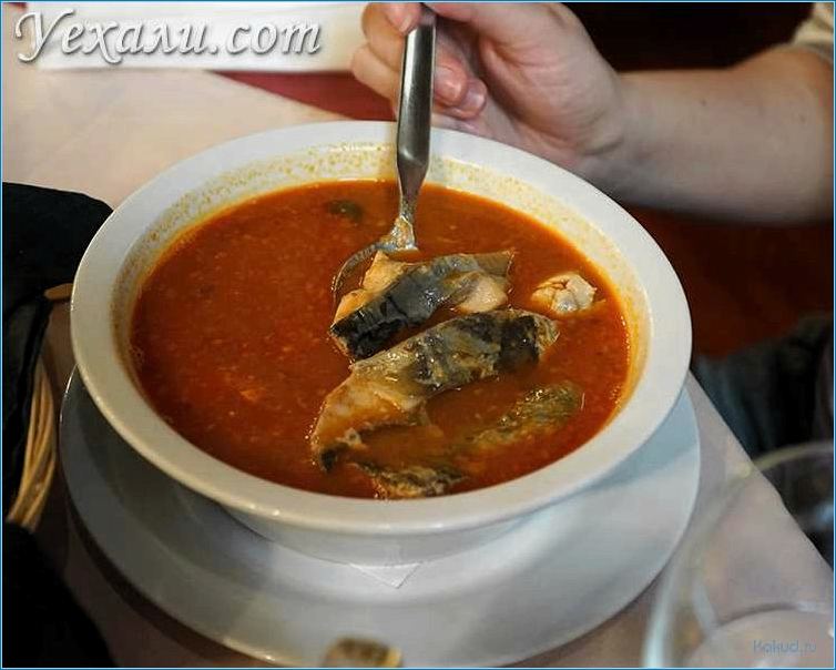 Рецепт рыбного супа халасле
