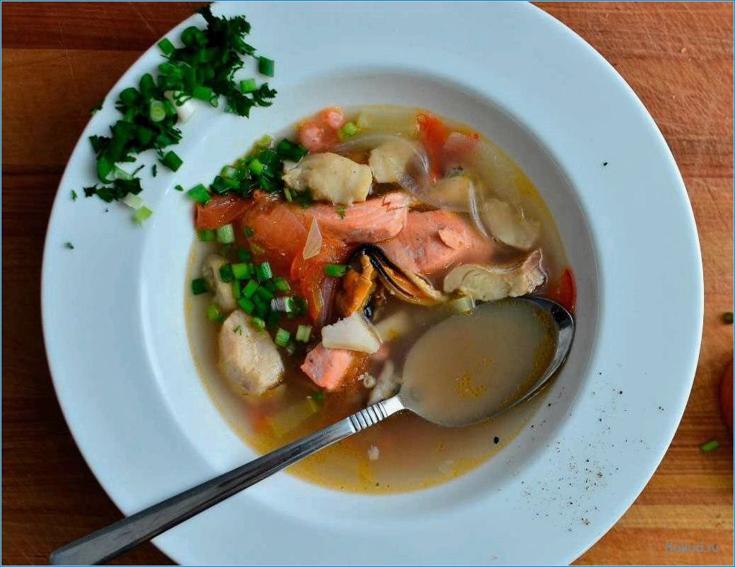 Рецепт приготовления быстрого и вкусного рыбного супа