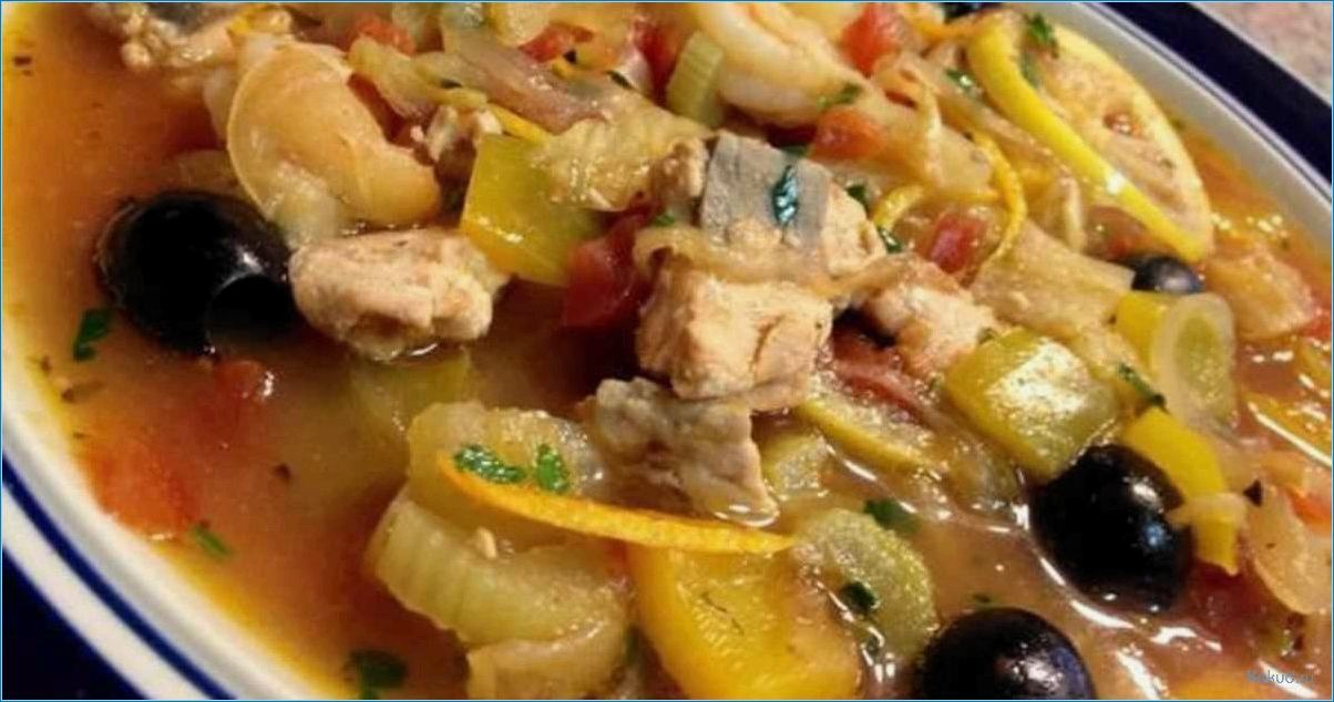 Рецепт приготовления рыбного супа с добавлением каперсов