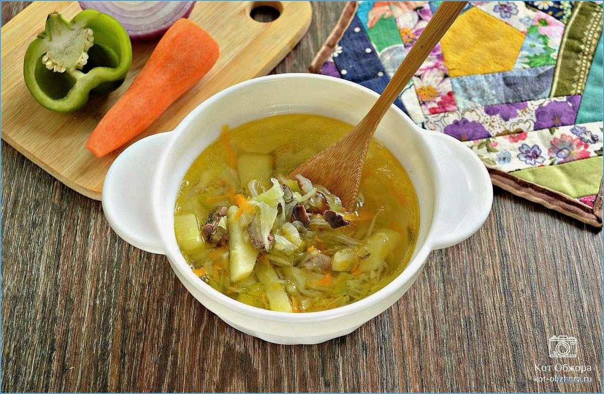 Рецепт рыбного супа с капустой