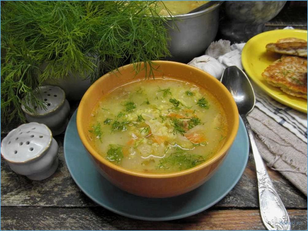 Рецепт рыбного супа с капустой