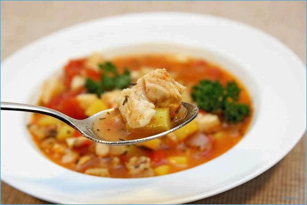 Изысканный вкус рыбного супа: кулинарное искусство в каждой чашке.