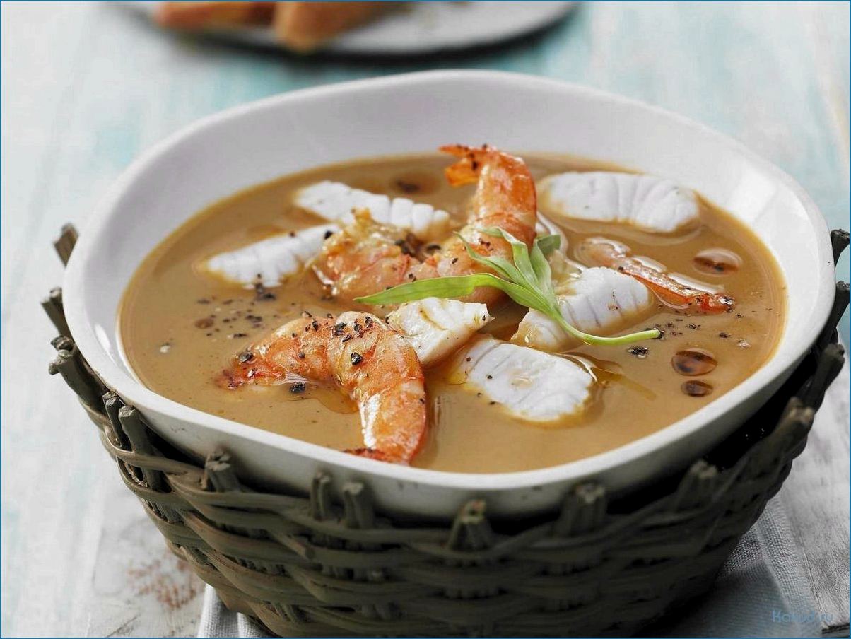 Изысканный вкус рыбного супа: кулинарное искусство в каждой чашке.