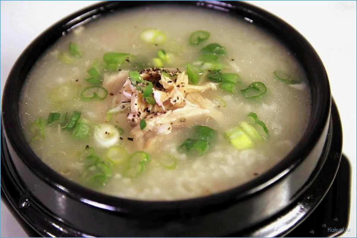 Корейский рецепт рыбного супа: вкусное блюдо из морепродуктов