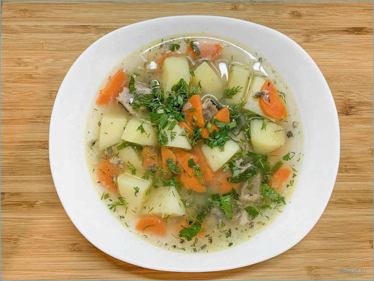 Рецепт рыбного супа с кабачком
