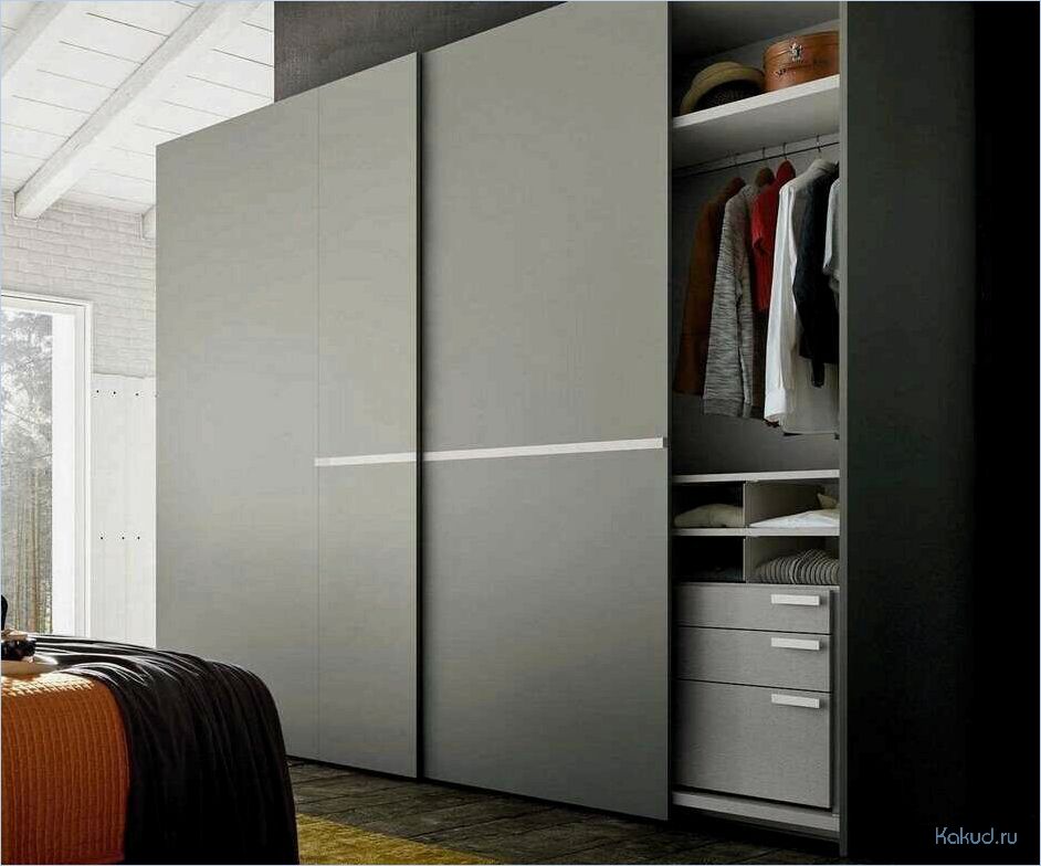 Шкаф купе: стильное и практичное решение для хранения вещей
