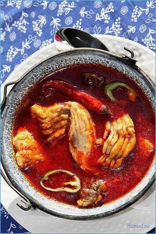 Вкусный рецепт венгерского рыбного супа