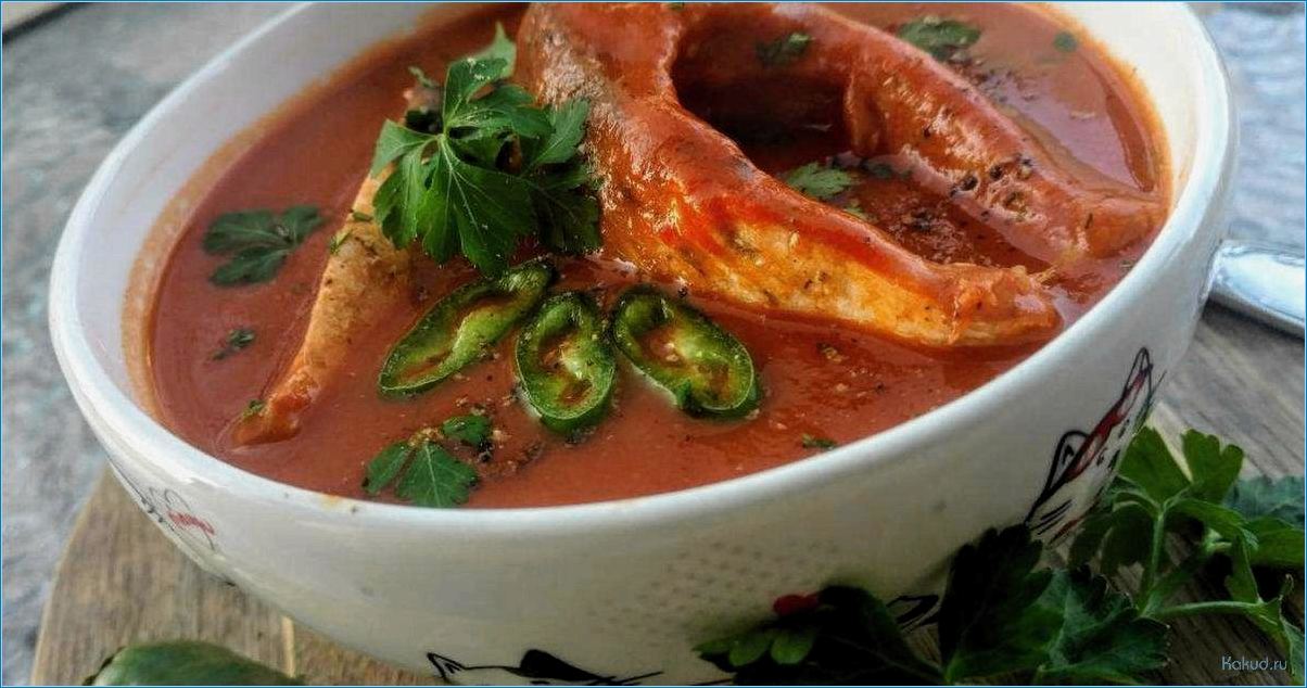 Вкусный рецепт венгерского рыбного супа
