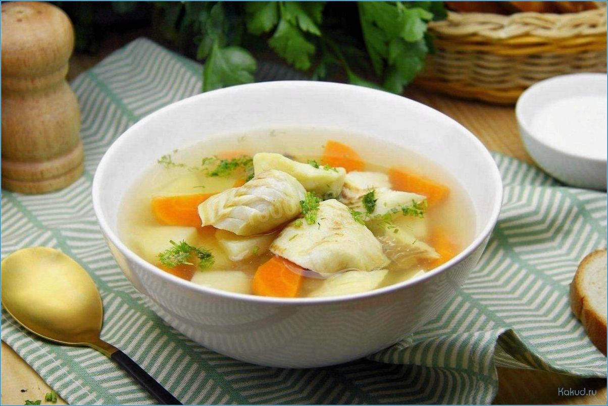 Рецепт быстрого рыбного супа