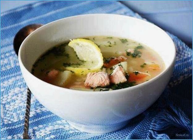 Рецепт приготовления рыбного супа с крупой