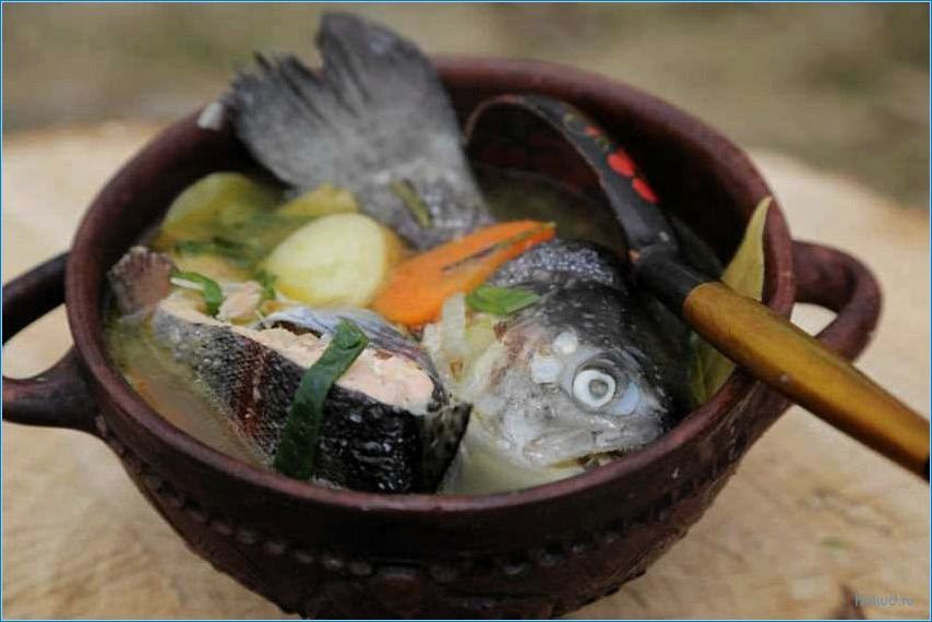 Изысканный рецепт приготовления рыбного супа с использованием головы рыбы