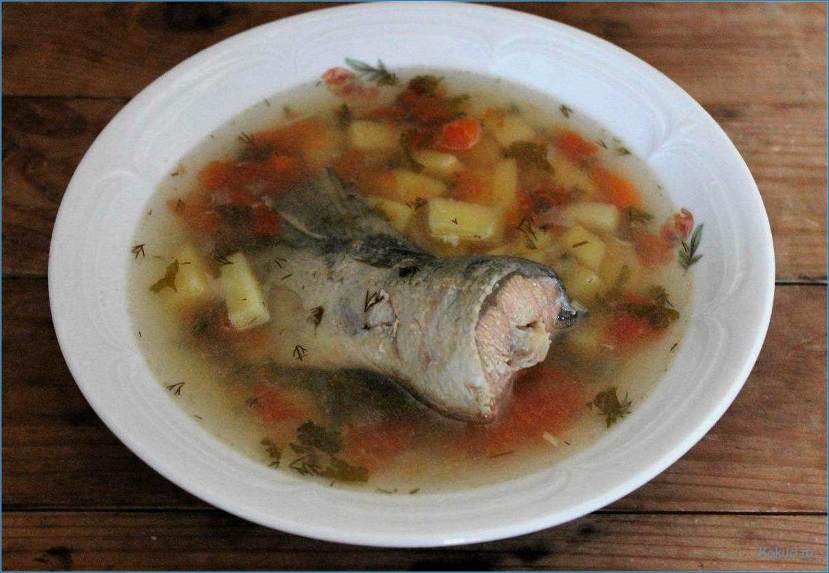 Изысканный рецепт приготовления рыбного супа с использованием головы рыбы