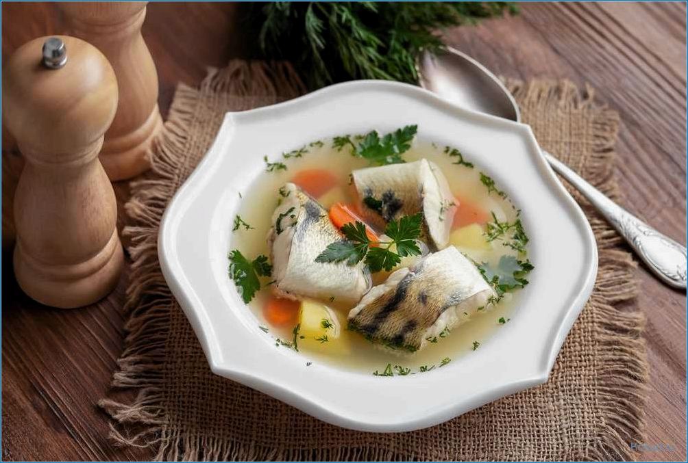 Рыбный суп для грудничка: полезное и вкусное блюдо